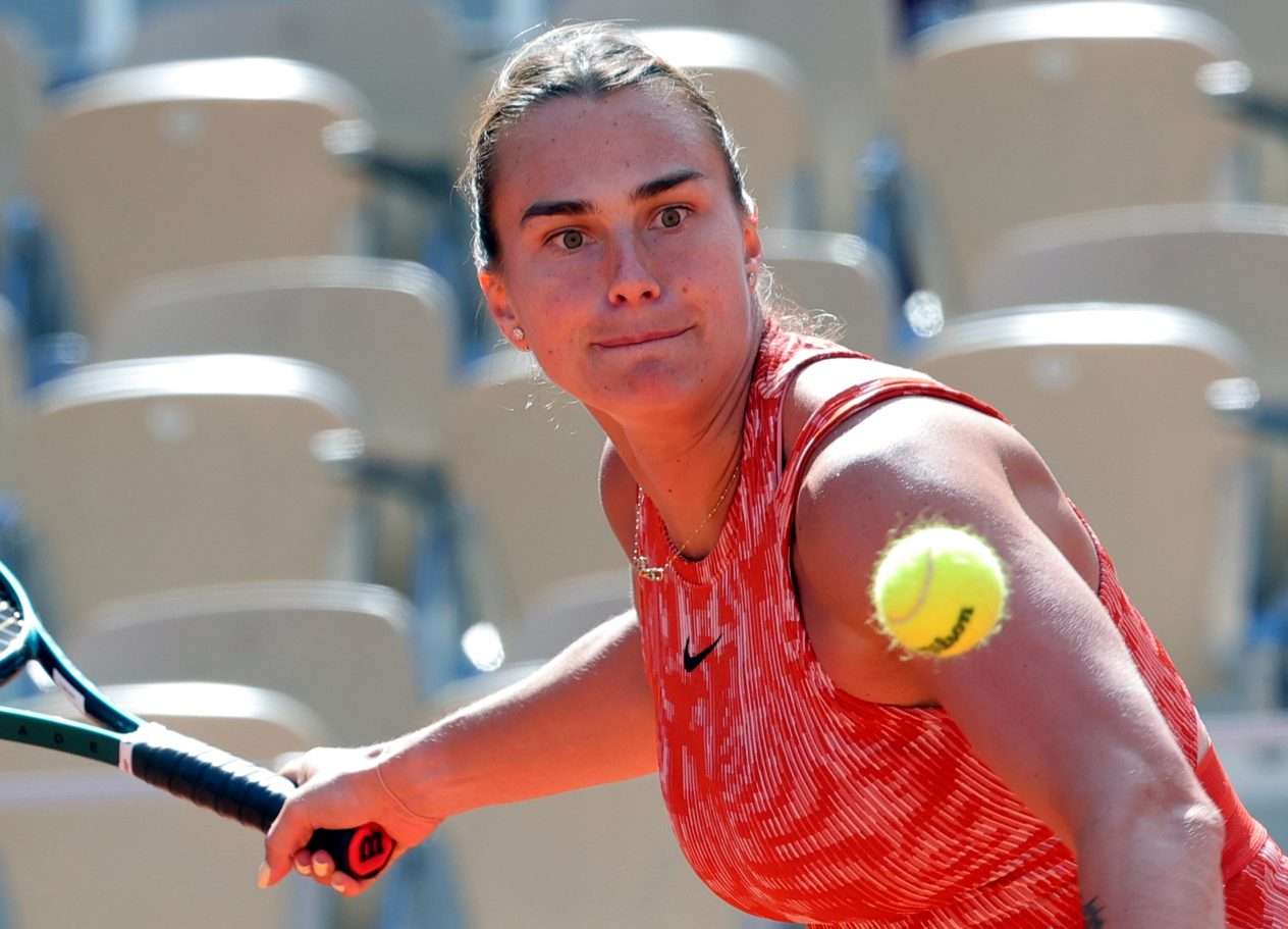 Aryna Sabalenka pelaa Ranskan avoimissa (Kuva: AOP)