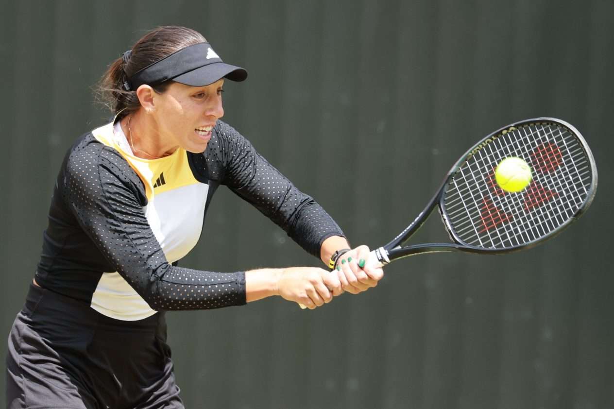 Kuva: Jessica Pegula tositoimissa 2024 (Kuva: AOP)