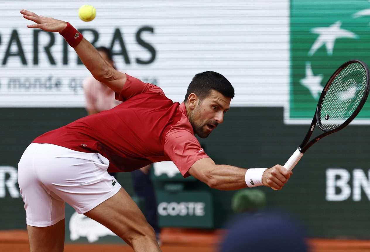 Novak Djokovic Ranskan avoimissa 2024 (Kuva: AOP)