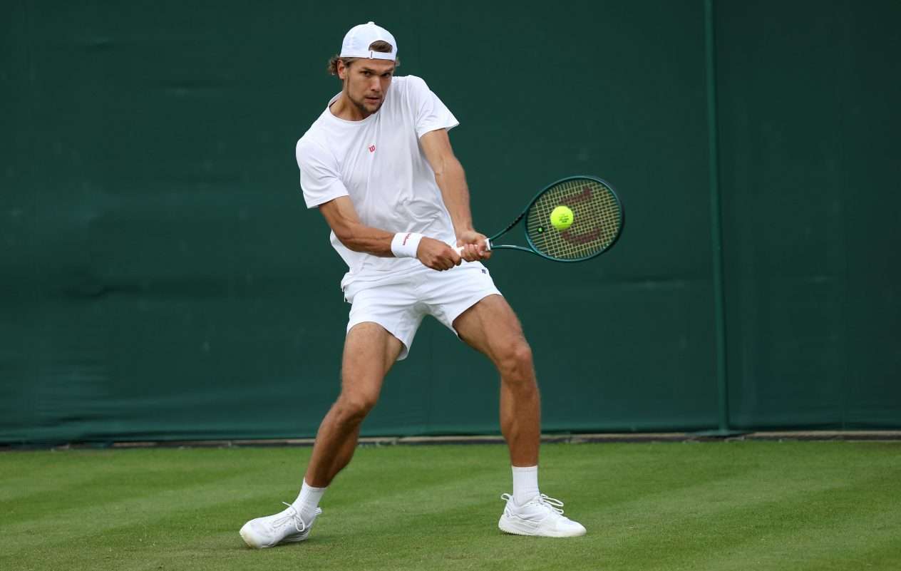 Otto Virtanen debytoi Wimbledonin pääsarjassa 2024 (Kuva: AOP)
