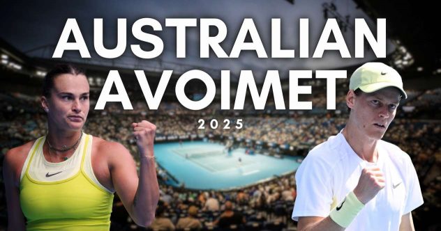 Australian avoimet 2025 banneri