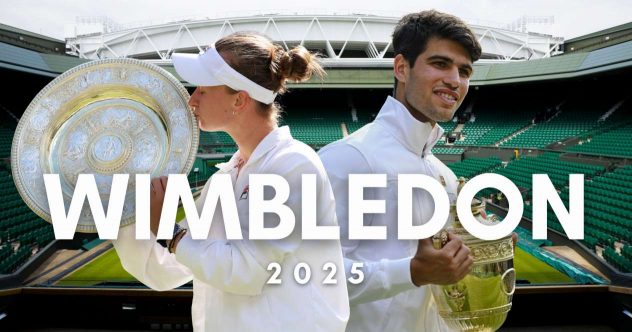 Wimbledon banner 2025
